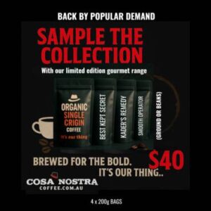 Cosa Nostra Limited Edition Sample Pack (4 x 200g)